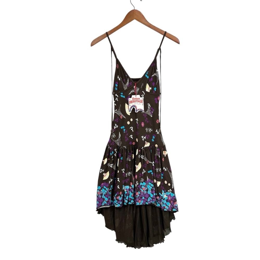 New EVISU Heritage Dress Casual Vintage Japan Brown